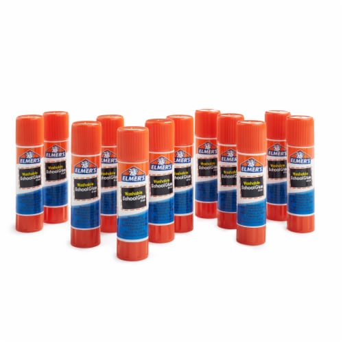 Elmer's® Washable Disappearing Purple School Glue Sticks Perspective: back