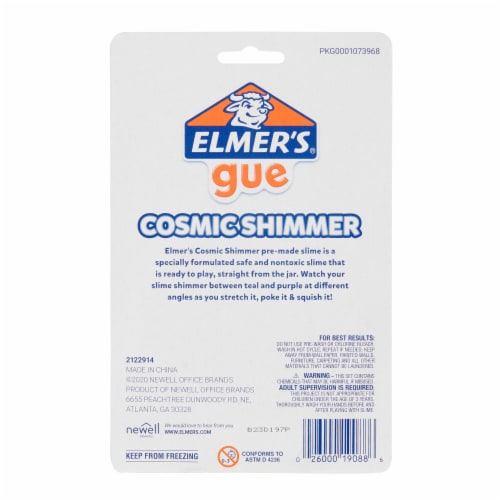 Elmer's Gue Cosmic Shimmer Slime Perspective: back