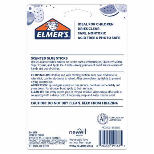 Elmer's® Scented Glue Sticks Pack, 4 pk - Fry's Food Stores