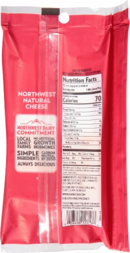Darigold Natural Medium Yellow Cheddar Cheese Slices Perspective: back