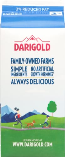 Darigold® Fit 2% Reduced Fat Ultra-Filtered Milk Perspective: back