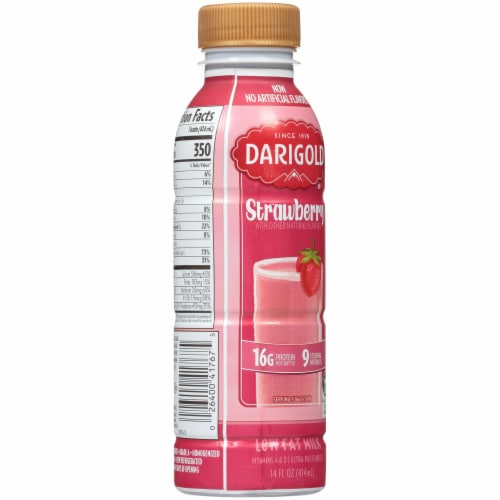Darigold® Strawberry Low Fat Milk Perspective: back