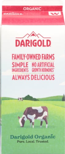 Darigold Northwest Organic Whole Milk Perspective: back