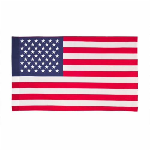 Annin Flagmakers American Banner Flag Perspective: back