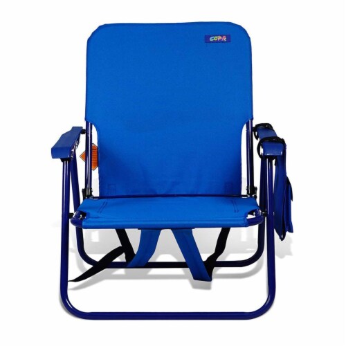 Copa backpack single position folding aluminum beach lounge top chair