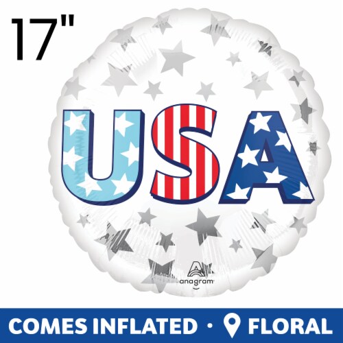 USA Bursts Helium Filled Balloon Perspective: back