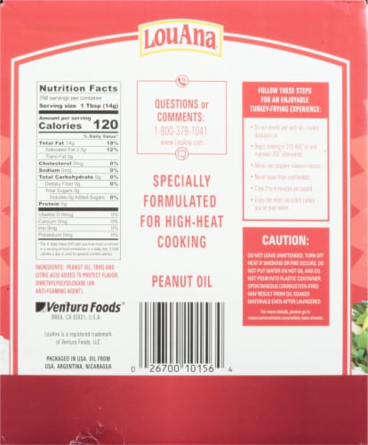 LouAna® Peanut Oil Perspective: back