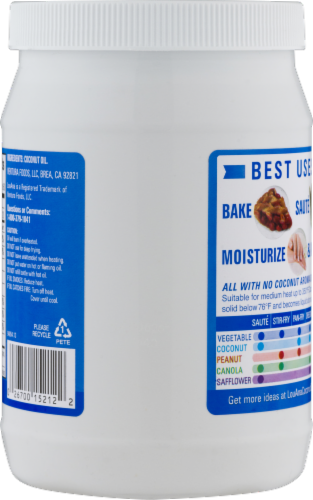 LouAna® Pure Coconut Oil Perspective: back