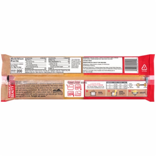 American Beauty™ Long Spaghetti Pasta Perspective: back