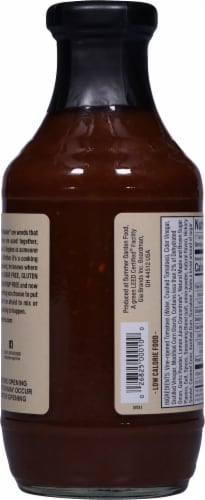 G Hughes® Sugar Free Maple Brown BBQ Sauce Perspective: back