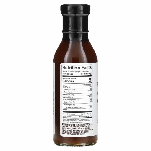 G Hughes® Sugar Free Teriyaki Marinade Perspective: back