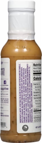 G Hughes® Sugar Free Balsamic Vinaigrette Salad Dressing Perspective: back