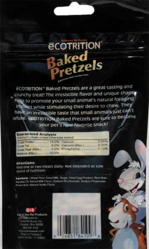 Ecotrition Original Baked Pretzel Treats Perspective: back