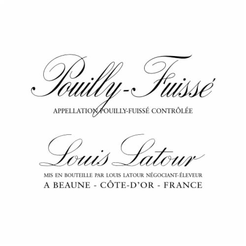 Louis Latour Chardonnay French White Wine Perspective: back