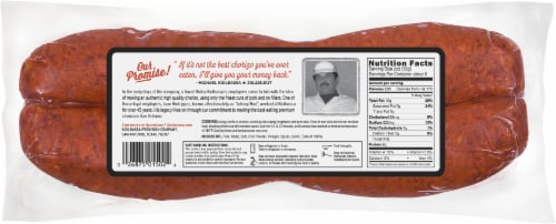 Kiolbassa Smoked Meats Chorizo Mexican Style Sausage Perspective: back