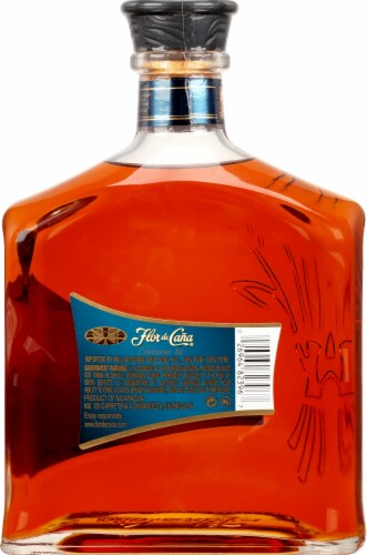 Flor de Cana® 12 Centenario Ultra-Premium Rum Perspective: back