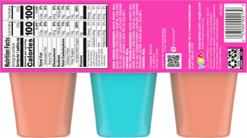 Snack Pack® Mermaid Splashes Pudding Perspective: back