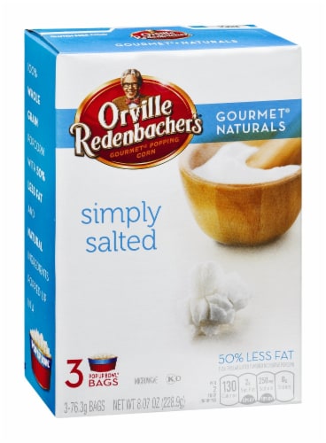 Orville Redenbacher's® Gourmet® Naturals Simply Salted Perspective: back