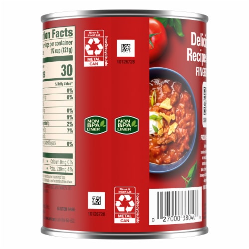 Hunt’S Diced Tomatoes Perspective: back