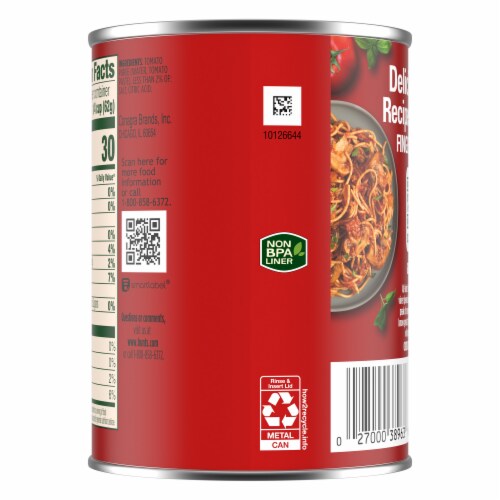 Hunt’S Tomato Puree Perspective: back