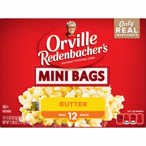 Orville Redenbacher’S Butter Microwave Popcorn Perspective: back