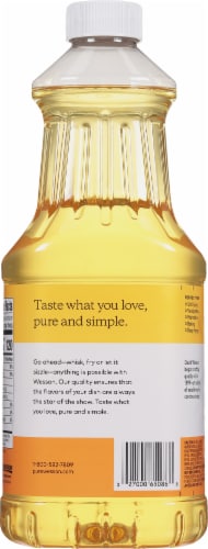 Wesson® Pure Corn Oil Perspective: back