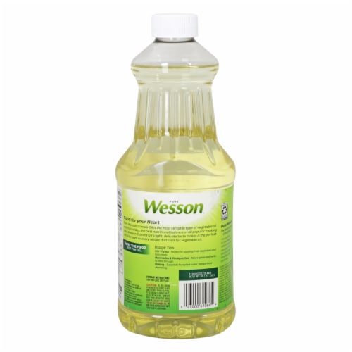 Wesson® Pure Canola Oil Perspective: back