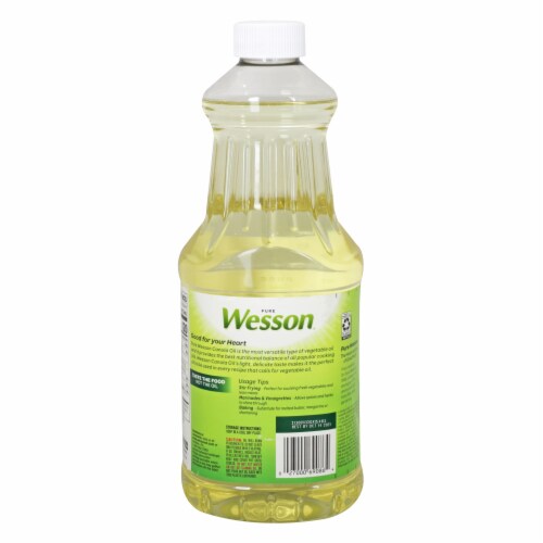 Wesson® Pure Canola Oil Perspective: back