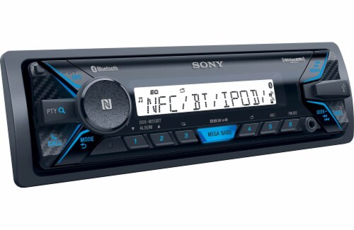 Sony Marine Digital Media Receiver with Bluetooth Capability and Two Speakers Perspective: back