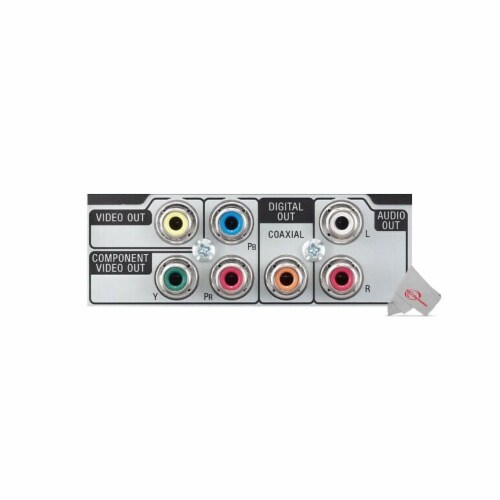 Sony DVPSR210 Progressive Scan DVD player Perspective: back