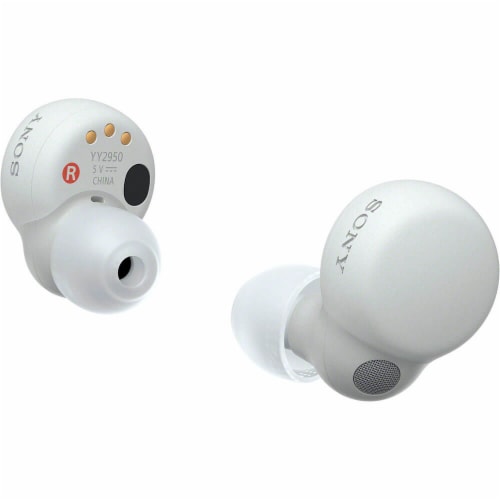 Sony WFLS900NW LinkBuds S True Wireless Noise Canceling Earbuds - White Perspective: back