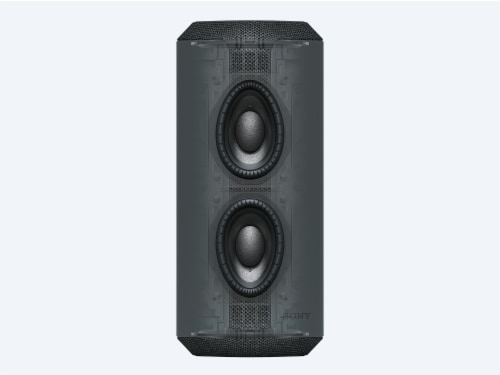 Sony SRSXE300B XE300 Portable Bluetooth Speaker Perspective: back