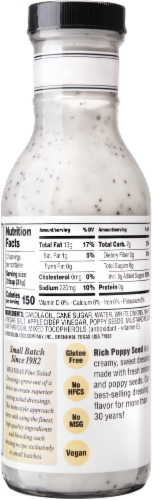 Brianna's Rich Poppy Seed Dressing Perspective: back