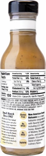 Brianna's New American Creamy Balsamic Dressing Perspective: back