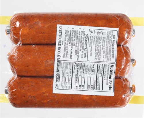 La Banderita Chorizo Fino Perspective: back