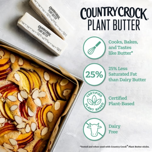 Country Crock Plant Butter with Avocado Oil Perspective: back