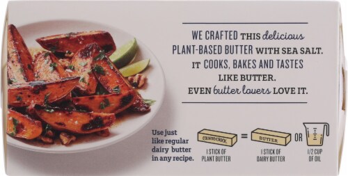 Country Crock® Dairy Free Plant Based Butter with Sea Salt Sticks Perspective: back