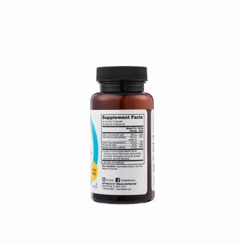 Twinlab® Daily Immune Support Capsules Perspective: back