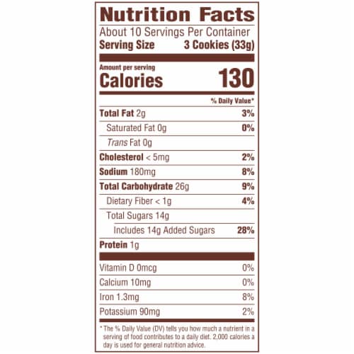 Archway® Homestyle Classics Soft Iced Molasses Cookies Perspective: back