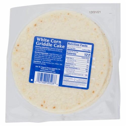 Tropical®  Arepa Blanca Perspective: back