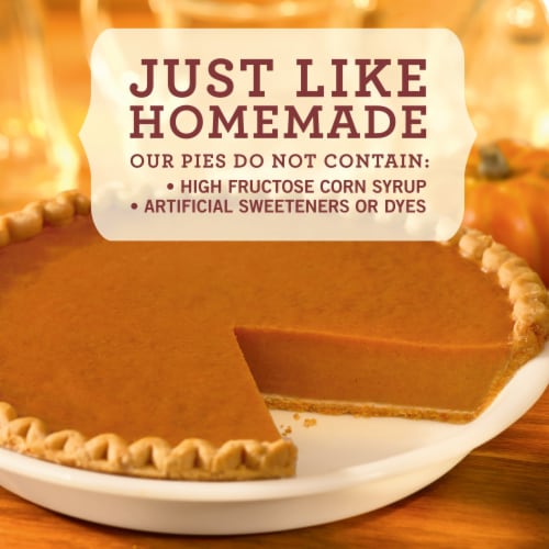 Mrs. Smith's Original Flaky Crust Pumpkin Pie Perspective: back