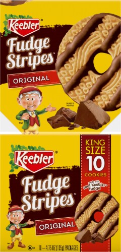 Keebler® Original Fudge Stripes™ Cookies Perspective: back