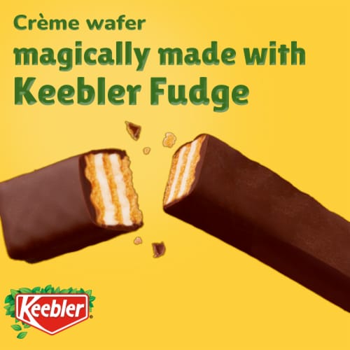Keebler Fudge Sticks Creme Wafers Perspective: back