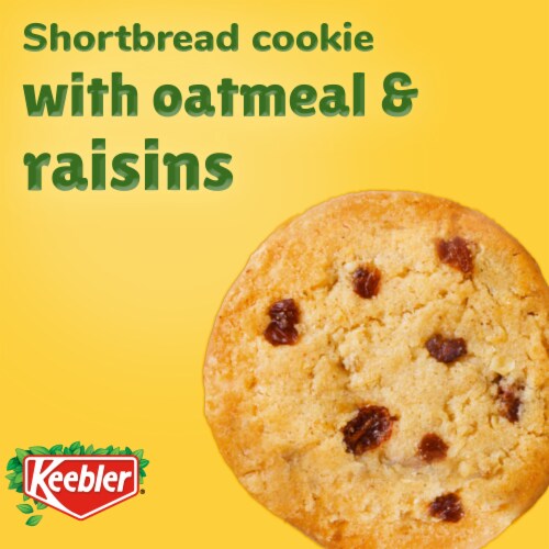 Keebler® Sandies® Oatmeal Raisin Cookies Perspective: back