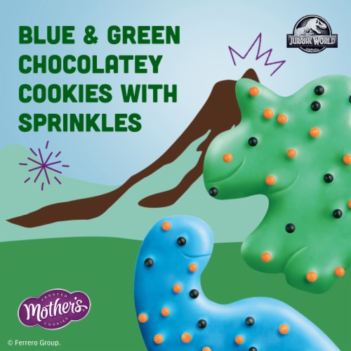 Mother's Chocolatey Dynamite Dinosaurs Cookies, Inspired by Jurassic World Perspective: back
