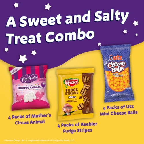 Keebler Sweet & Salty Mix Variety Pack Perspective: back