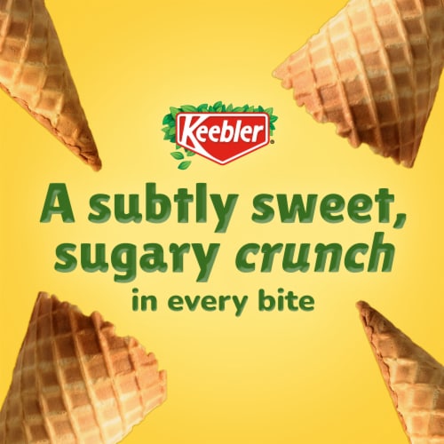 Keebler Waffle Cones Perspective: back