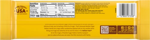 Keebler Vanilla Sugar Wafers Perspective: back