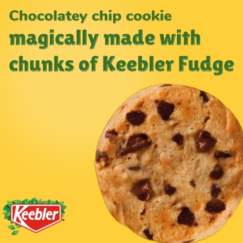 Keebler Chips Deluxe Fudgy Chocolate Chip Cookies with Chunks of Keebler Fudge 11.2 oz Perspective: back