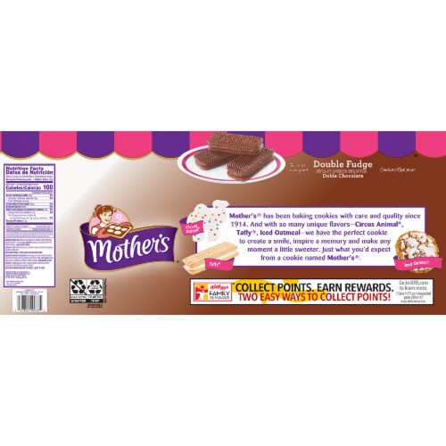 Mother's Double Fudge Sandwich Cookies Perspective: back